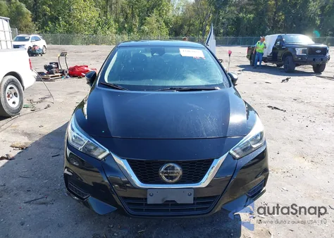 2021 Nissan Versa S Xtronic Cvt z USA, uszkodzony, nr VIN 3N1CN8DV4ML897080